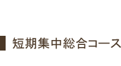 短期集中総合コース